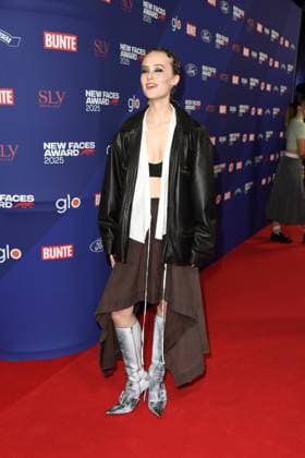 Bunte New Faces Award Film in Berlin Paula Engels bei der Verleihung des BUNTE New Face Awards im Festsaal Kreuzberg in Berlin am 08.10.2025