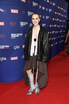 Bunte New Faces Award Film in Berlin Paula Engels bei der Verleihung des BUNTE New Face Awards im Festsaal Kreuzberg in Berlin am 08.10.2025