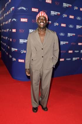 Bunte New Faces Award Film in Berlin Jonny Mahoro bei der Verleihung des BUNTE New Face Awards im Festsaal Kreuzberg in Berlin am 08.10.2025