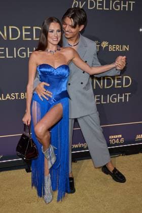 Patricija Ionel und Alexandru Ional - Weltpremiere der Show BLINDED by DELIGHT im Friedrichstadt-Palast Berlin am 08.10.2025. Premiere - BLINDED by DELIGHT