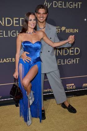 Patricija Ionel und Alexandru Ional - Weltpremiere der Show BLINDED by DELIGHT im Friedrichstadt-Palast Berlin am 08.10.2025. Premiere - BLINDED by DELIGHT