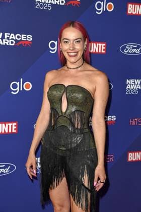 Bunte New Faces Award Film in Berlin Pretty Pink bei der Verleihung des BUNTE New Face AWARDS im Festsaal Kreuzberg in Berlin am 08.10.2025