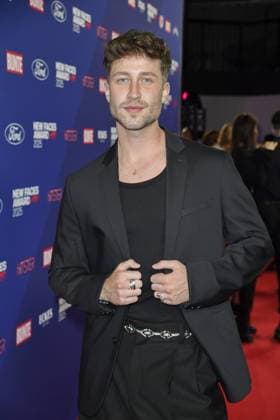 Bunte New Faces Award Film in Berlin Lucas Semm bei der Verleihung des BUNTE New Face AWARDS im Festsaal Kreuzberg in Berlin am 08.10.2025