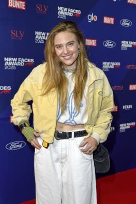 Bunte New Faces Award Film in Berlin Greta Hirsch bei der Verleihung des BUNTE New Face Awards im Festsaal Kreuzberg in Berlin am 08.10.2025 bei der Verleihung des BUNTE New Face AWARDS im Festsaal Kreuzberg in Berlin am 08.10.2025