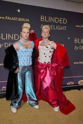 Jeward - Weltpremiere der Show BLINDED by DELIGHT im Friedrichstadt-Palast Berlin am 08.10.2025. Premiere - BLINDED by DELIGHT