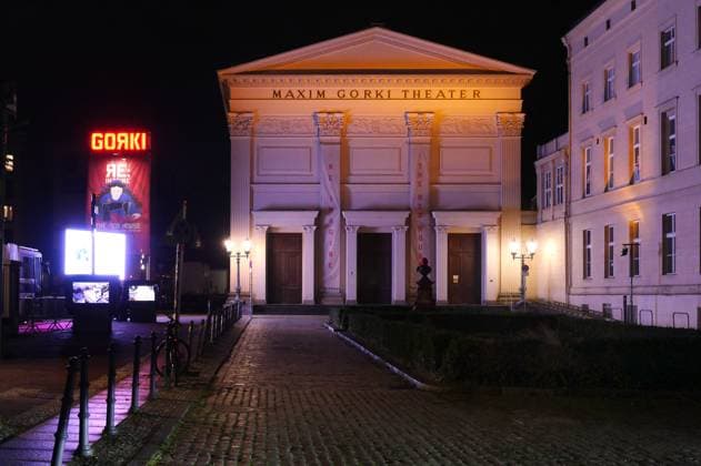 08.10.2025, Berlin - Deutschland. Maxim-Gorki-Theater.