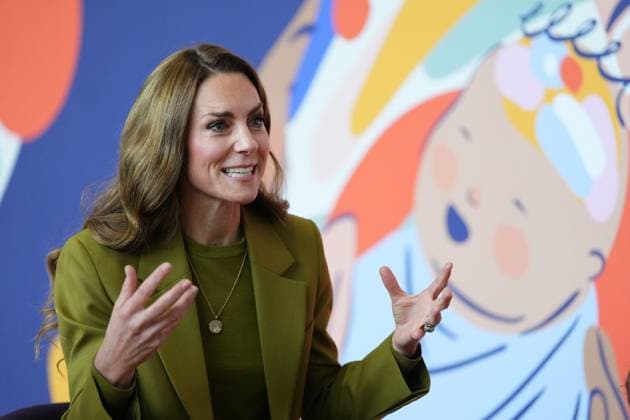 . 09 10 2025. Oxford, United Kingdom. Kate Middleton, the Princess of Wales, during a visit to the Home-Start charity in Oxford, United Kingdom  xPoolx xi-Imagesx IIM-26285-0013