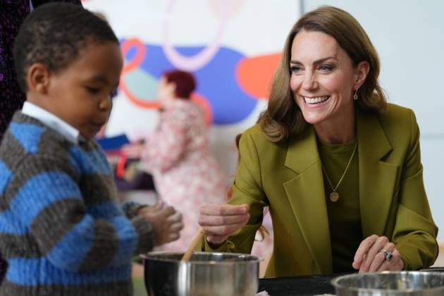 . 09 10 2025. Oxford, United Kingdom. Kate Middleton, the Princess of Wales, during a visit to the Home-Start charity in Oxford, United Kingdom  xPoolx xi-Imagesx IIM-26285-0021