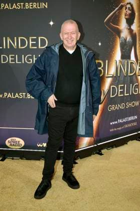 Jean Paul Gaultier bei der Weltpremiere der Blinded by Delight Grand Show 2025 im Friedrichstadt-Palast. Berlin, 08.10.2025