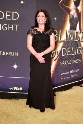 Katharina Günther-Wünsch bei der Weltpremiere der Blinded by Delight Grand Show 2025 im Friedrichstadt-Palast. Berlin, 08.10.2025