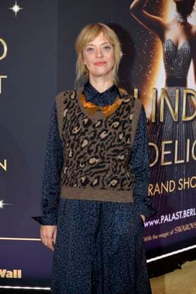 Heike Makatsch bei der Weltpremiere der Blinded by Delight Grand Show 2025 im Friedrichstadt-Palast. Berlin, 08.10.2025