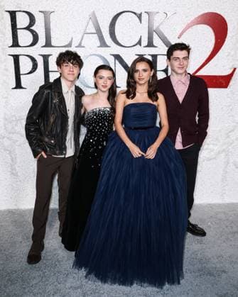 World Premiere Of Universal Pictures And Blumhouse Productions Black Phone 2 Aidan McGraw, American actress Violet McGraw, American actress Madeleine McGraw and Jack McGraw arrive at the World Premiere Of Universal Pictures And Blumhouse Productions Black Phone 2 held at the TCL Chinese Theatre IMAX in Hollywood, Los Angeles, California, United States. TCL Chinese Theatre IMAX, Hollywood, Los Angeles, California, USA California United States  Copyright: xImagexPressxAgencyx originalFilename: collin-worldpre251009_npIVt.jpg