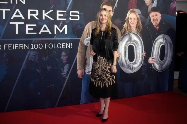 Stefanie Stappenbeck bei der Premiere der ZDF Krimiserie Ein starkes Team - Für immer jung in der Astor Film Lounge. Berlin, 08.10.2025