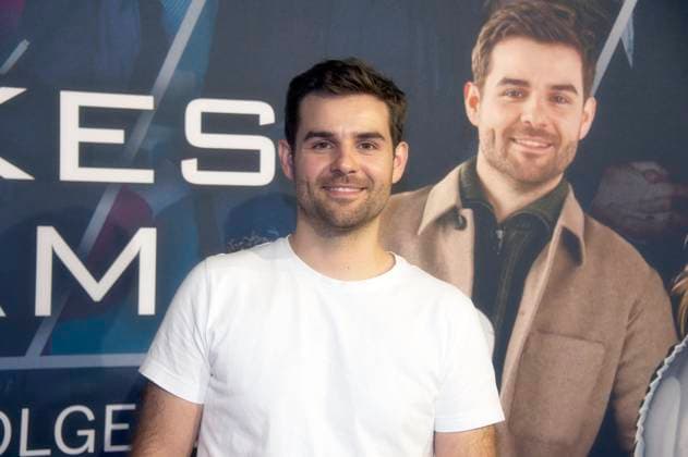 Lucas Reiber bei der Premiere der ZDF Krimiserie Ein starkes Team - Für immer jung in der Astor Film Lounge. Berlin, 08.10.2025