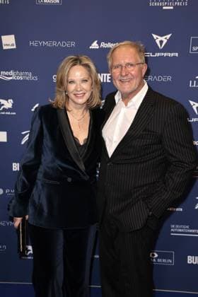 Ann-Kathrin Kramer und Harald Krassnitzer bei der Verleihung vom Deutschen Schauspielerpreis am 9.10.2025 in Berlin Deutscher Schauspielerpreis 2025 Verleihung in Berlin