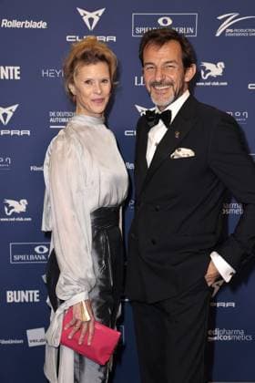 Leslie Malton und Hans Werner Meyer bei der Verleihung vom Deutschen Schauspielerpreis am 9.10.2025 in Berlin Deutscher Schauspielerpreis 2025 Verleihung in Berlin