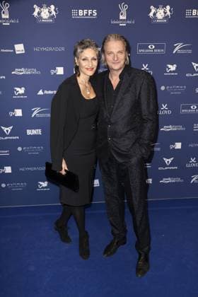 Boriana Rosenmueller und Stefan Juergens bei der Verleihung vom Deutschen Schauspielerpreis am 9.10.2025 in Berlin Deutscher Schauspielerpreis 2025 Verleihung in Berlin