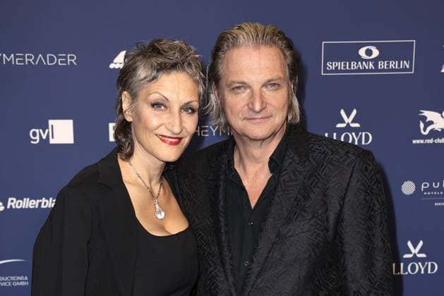 Boriana Rosenmueller und Stefan Juergens bei der Verleihung vom Deutschen Schauspielerpreis am 9.10.2025 in Berlin Deutscher Schauspielerpreis 2025 Verleihung in Berlin