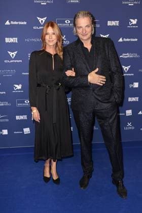 Esther Schweins und Stefan Juergens bei der Verleihung vom Deutschen Schauspielerpreis am 9.10.2025 in Berlin Deutscher Schauspielerpreis 2025 Verleihung in Berlin