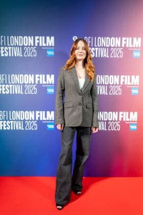 The BFI London Film Festival Gala of the UK premiere of TWINLESS, taking place on Thursday 9th of October 2025 at Curzon Soho in London, UK. Aisling Franciosi at the BFI London Film Festival Gala of the UK premiere of TWINLESS, taking place on Thursday 9th of October 2025 at Curzon Soho in London, UK., Credit:Oleksii Ovcharenko Avalon United Kingdom, London  Copyright: xOleksiixOvcharenkox xAvalonx 1044390798