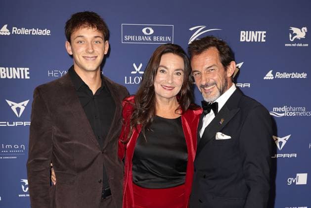 Callum Immanuel Meyer, Jacqueline Macaulay und Hans Werner Meyer bei der Verleihung vom Deutschen Schauspielerpreis am 9.10.2025 in Berlin Deutscher Schauspielerpreis 2025 Verleihung in Berlin
