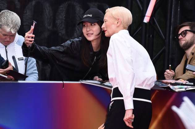 Tilda Swinton bei der Premiere des Kinofilms Ballad of a Small Player auf dem 69. BFI London Film Festival 2025 in der Royal Festival Hall. London, 09.10.2025