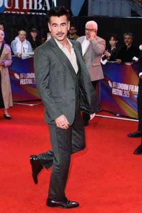 Colin Farrell bei der Premiere des Kinofilms Ballad of a Small Player auf dem 69. BFI London Film Festival 2025 in der Royal Festival Hall. London, 09.10.2025