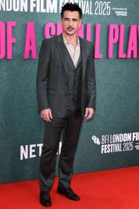 Colin Farrell bei der Premiere des Kinofilms Ballad of a Small Player auf dem 69. BFI London Film Festival 2025 in der Royal Festival Hall. London, 09.10.2025
