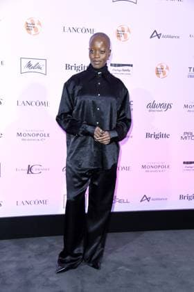 Verleihung des BRIGITTE Award Florence Kasumba bei der Verleihung des BRIGITTE Award in der Bertelsmann Hauptstadtrepräsentanz in Berlin am 09.10.2025 Copyright: xEventpressxBerndtx