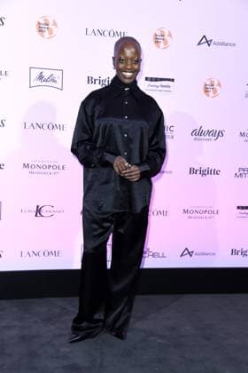 Verleihung des BRIGITTE Award Florence Kasumba bei der Verleihung des BRIGITTE Award in der Bertelsmann Hauptstadtrepräsentanz in Berlin am 09.10.2025 Copyright: xEventpressxBerndtx
