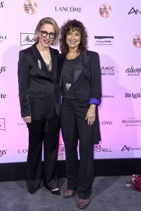 Verleihung des BRIGITTE Award Susanna Riethmüller (Chefredakteurin BRIGITTE) und Isabel Varell bei der Verleihung des BRIGITTE Award in der Bertelsmann Hauptstadtrepräsentanz in Berlin am 09.10.2025 Copyright: xEventpressxBerndtx