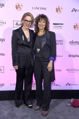 Verleihung des BRIGITTE Award Susanna Riethmüller (Chefredakteurin BRIGITTE) und Isabel Varell bei der Verleihung des BRIGITTE Award in der Bertelsmann Hauptstadtrepräsentanz in Berlin am 09.10.2025 Copyright: xEventpressxBerndtx