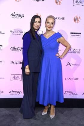 Verleihung des BRIGITTE Award Pinar Atalay und Julija Borissowna Nawalnaja bei der Verleihung des BRIGITTE Award in der Bertelsmann Hauptstadtrepräsentanz in Berlin am 09.10.2025 Copyright: xEventpressxBerndtx