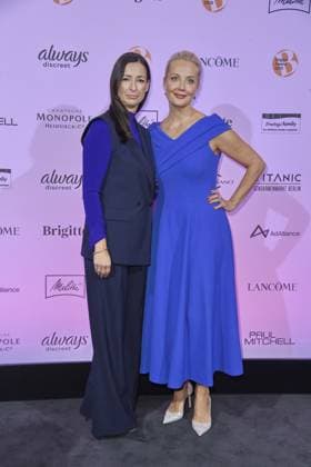 Verleihung des BRIGITTE Award Pinar Atalay und Julija Borissowna Nawalnaja bei der Verleihung des BRIGITTE Award in der Bertelsmann Hauptstadtrepräsentanz in Berlin am 09.10.2025 Copyright: xEventpressxBerndtx