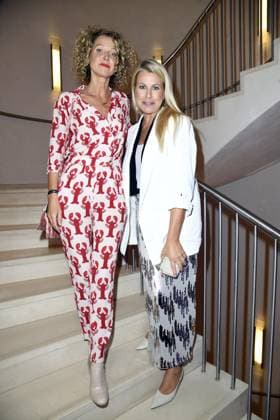 Verleihung des BRIGITTE Award Aline von Drateln und Nadine Krüger bei der Verleihung des BRIGITTE Award in der Bertelsmann Hauptstadtrepräsentanz in Berlin am 09.10.2025 Copyright: xEventpressxBerndtx