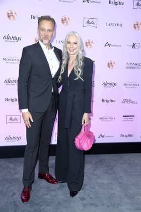 Verleihung des BRIGITTE Award Dr. Michael Kubenz und Petra van Bremen bei der Verleihung des BRIGITTE Award in der Bertelsmann Hauptstadtrepräsentanz in Berlin am 09.10.2025 Copyright: xEventpressxBerndtx