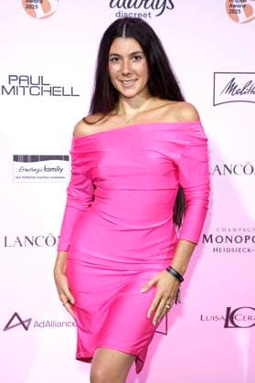 Anastasia Barner bei der 2. Verleihung des Brigitte Award 2025 in der Bertelsmann Hauptstadtrepräsentanz. Berlin, 09.10.2025