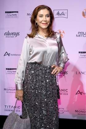Alexandra von Rehlingen bei der 2. Verleihung des Brigitte Award 2025 in der Bertelsmann Hauptstadtrepräsentanz. Berlin, 09.10.2025