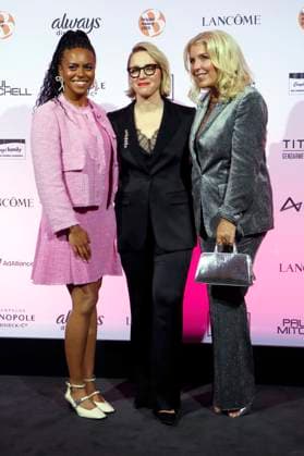 Aminata Belli, Susanna Riethmüller und Astrid Bleeker-Hellwig bei der 2. Verleihung des Brigitte Award 2025 in der Bertelsmann Hauptstadtrepräsentanz. Berlin, 09.10.2025