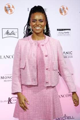 Aminata Belli bei der 2. Verleihung des Brigitte Award 2025 in der Bertelsmann Hauptstadtrepräsentanz. Berlin, 09.10.2025