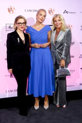 Susanna Riethmüller, Julija Nawalnaja und Astrid Bleeker-Hellwig bei der 2. Verleihung des Brigitte Award 2025 in der Bertelsmann Hauptstadtrepräsentanz. Berlin, 09.10.2025