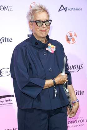 Doris Dörrie bei der 2. Verleihung des Brigitte Award 2025 in der Bertelsmann Hauptstadtrepräsentanz. Berlin, 09.10.2025