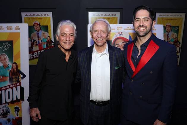 New York premiere of Re-Election at the Regal Union Square Featuring: Tony Danza, Gerald Haddock (Producer) and Adam Saunders (Director, Writer, Producer, Cast) Where: New York, New York, United States When: 09 Oct 2025 Credit: Marion Curtis StarPix for Picturehouse INSTARimages EDITORIAL USE ONLY. NOT FOR USE BY NEWSPAPERS BASED IN THE UK. Copyright: xMarionxCurtisx xStarPixxforxPicturehousex instar55167158