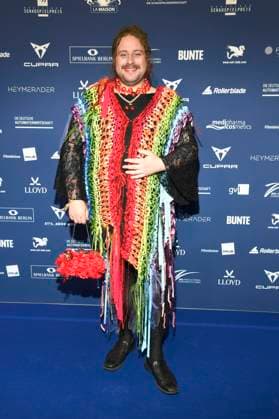 Nicolas Dinkel bei der Verleihung des Deutschen Schauspielpreises 2025 im Hotel Pullman Berlin Schweizerhof. Berlin, 09.10.2025