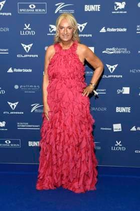 Michaela Mumm-von Oldenburg bei der Verleihung des Deutschen Schauspielpreises 2025 im Hotel Pullman Berlin Schweizerhof. Berlin, 09.10.2025