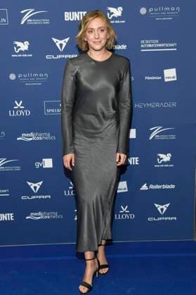 Franziska Machens bei der Verleihung des Deutschen Schauspielpreises 2025 im Hotel Pullman Berlin Schweizerhof. Berlin, 09.10.2025