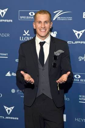 Lukas Sauer bei der Verleihung des Deutschen Schauspielpreises 2025 im Hotel Pullman Berlin Schweizerhof. Berlin, 09.10.2025