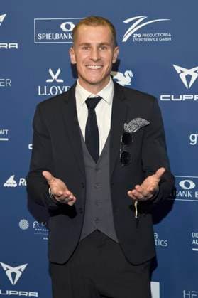 Lukas Sauer bei der Verleihung des Deutschen Schauspielpreises 2025 im Hotel Pullman Berlin Schweizerhof. Berlin, 09.10.2025