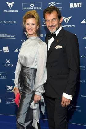 Leslie Malton und Hans-Werner Meyer bei der Verleihung des Deutschen Schauspielpreises 2025 im Hotel Pullman Berlin Schweizerhof. Berlin, 09.10.2025
