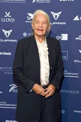 Hildegard Schmahl bei der Verleihung des Deutschen Schauspielpreises 2025 im Hotel Pullman Berlin Schweizerhof. Berlin, 09.10.2025